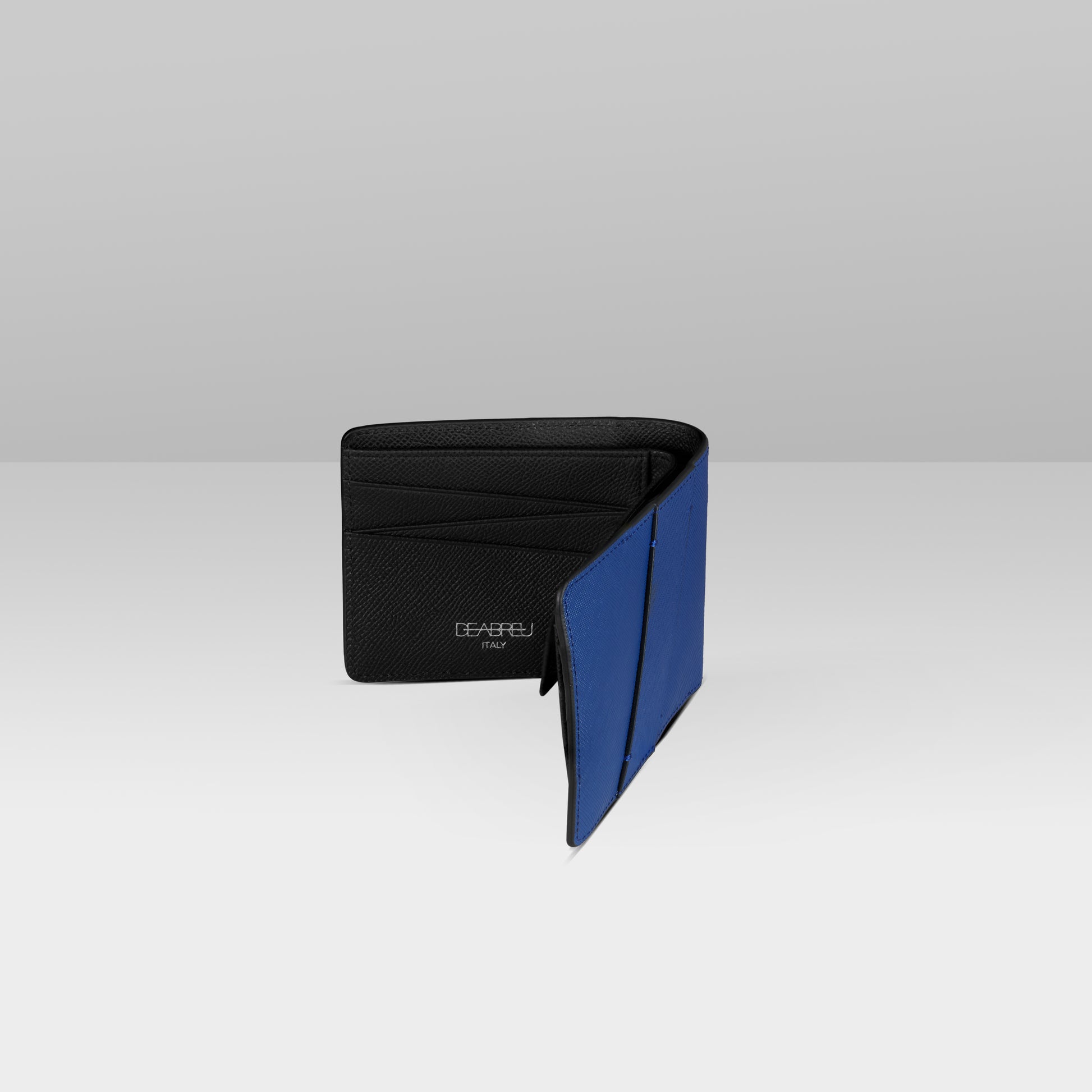 BLUE AND BLACK  WALLET