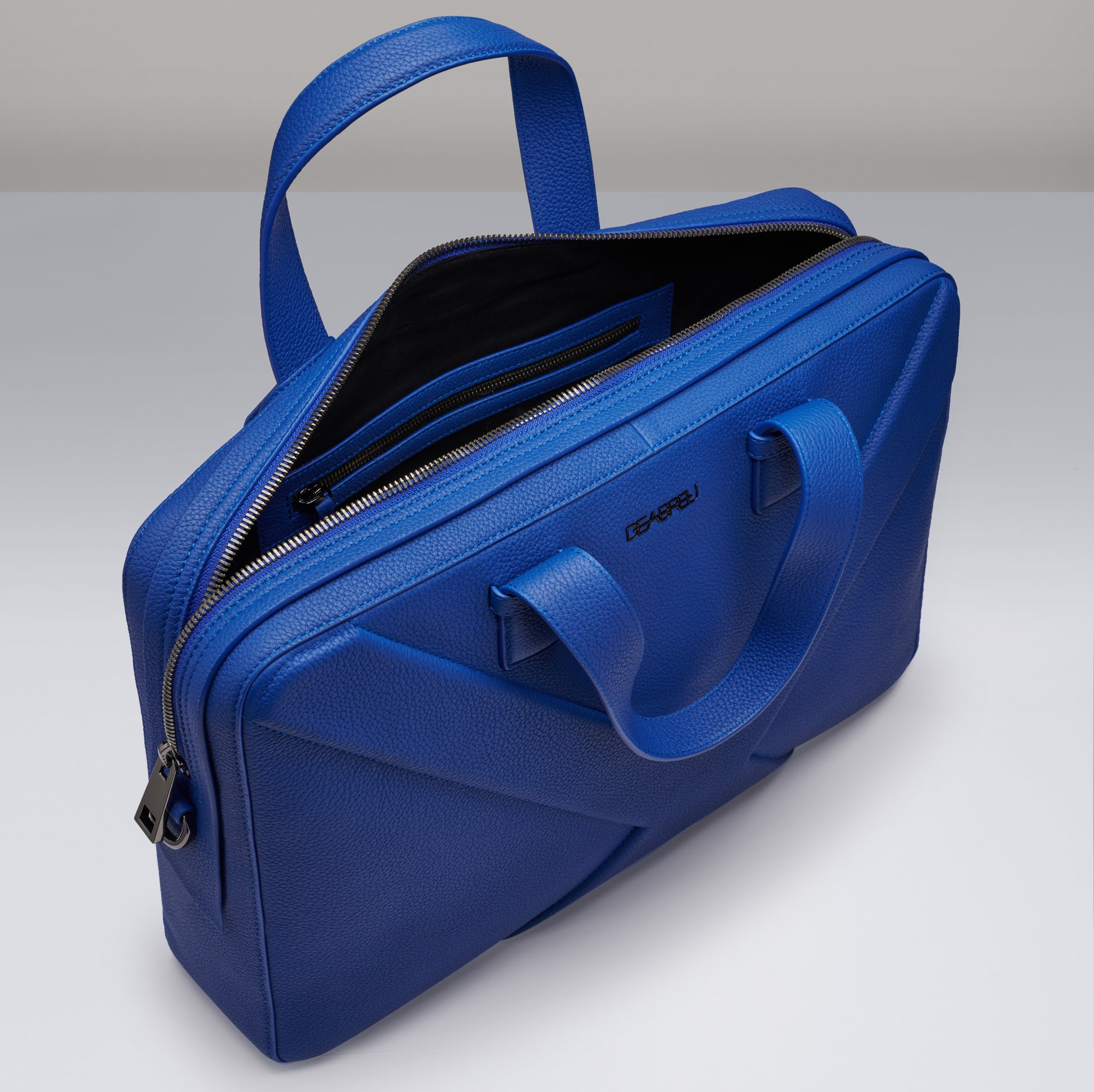 GRAIN LEATHER X LINE BRIEFCASE