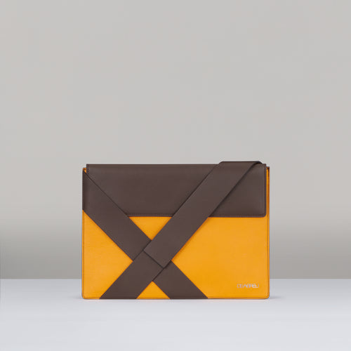 YELLOW-BROWN FOLDER