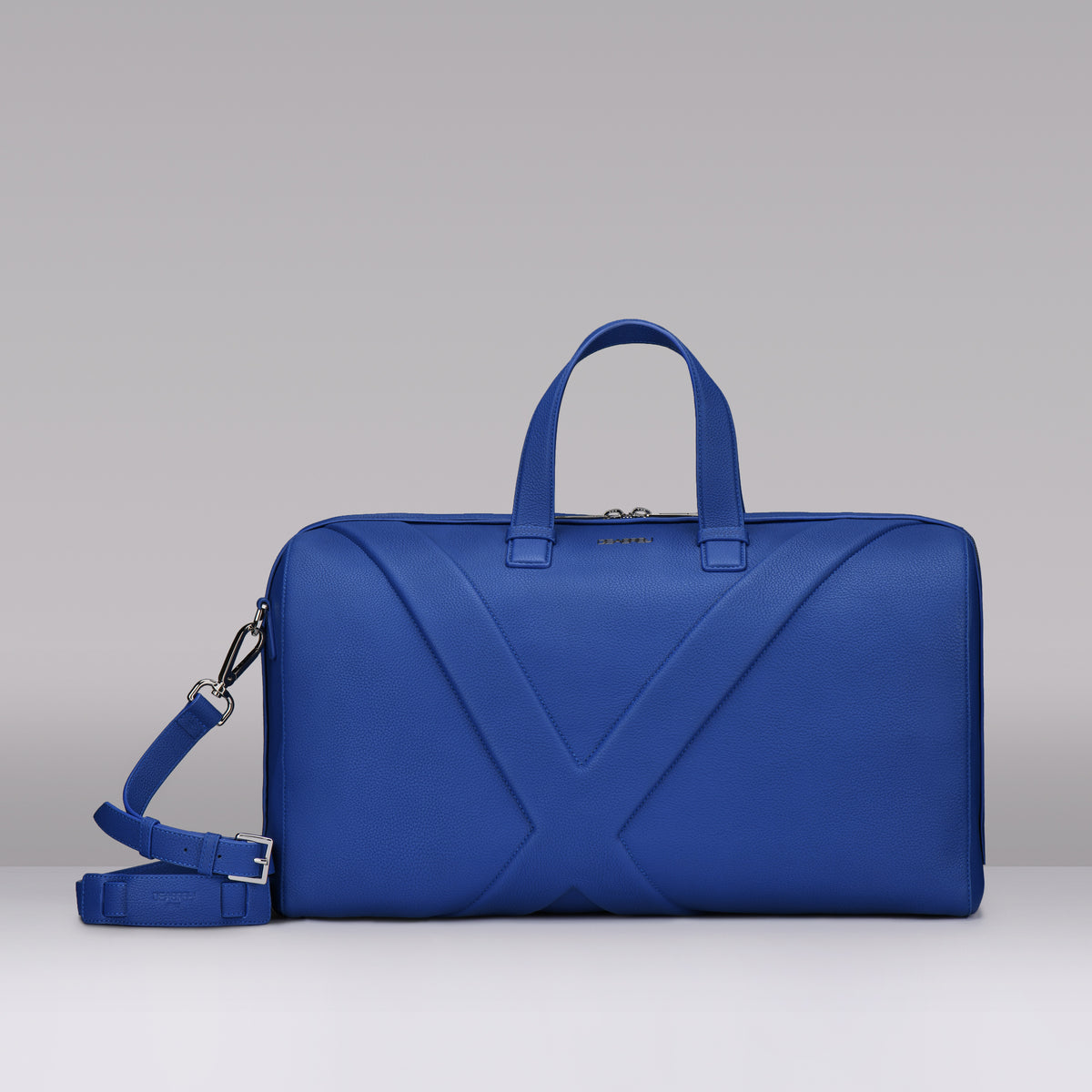 BLUE GRAIN LEATHER X LINE TRAVEL