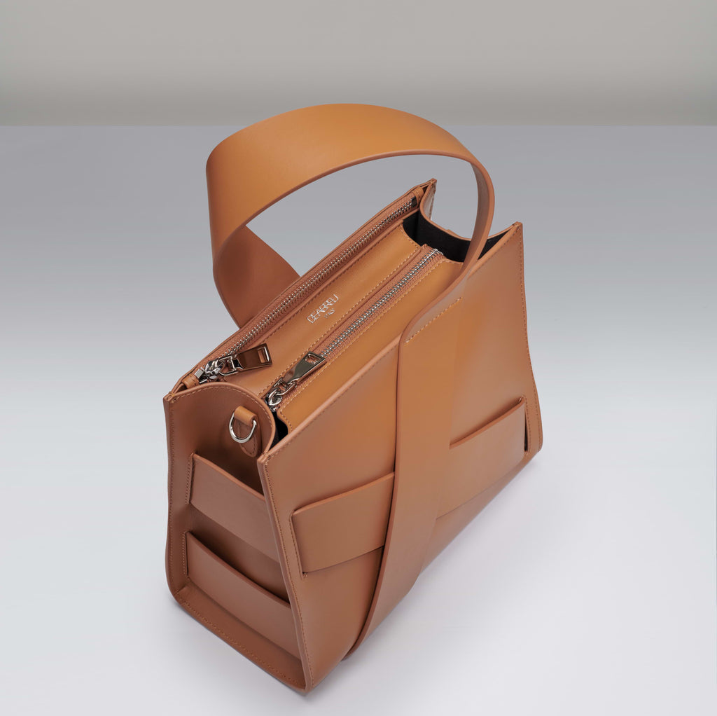 CAMEL DIAGONAL ZITA BAG